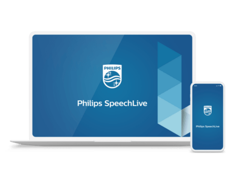 Philips Speechlive Cloud Dictation System