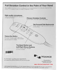 Nuance Powermic III 3 Speech Recognition Microphone for Dragon and Powerscribe