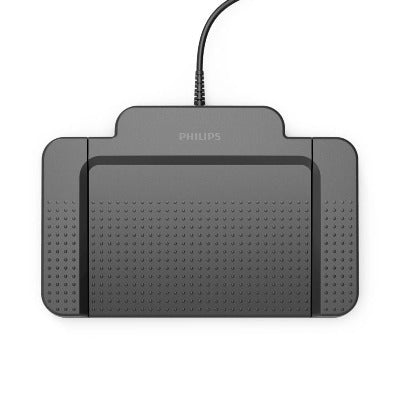 Philips ACC2320 3 Button USB Digital Foot Pedal for SpeechExec and Speechlive