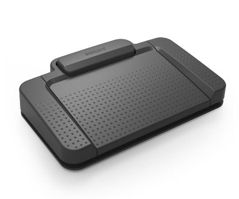 Philips ACC2330 4 Button USB Digital Foot Pedal for SpeechExec and Speechlive