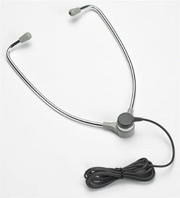 AL-60 Aluminum Hinged Stetho Transcription Headset