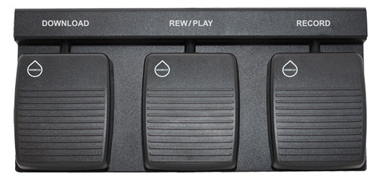 Hands Free Dictation Foot Pedal w/Download - Olympus Dictation