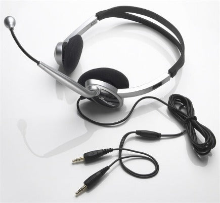 Overhead Multimedia Headset With Microphone - Stereo