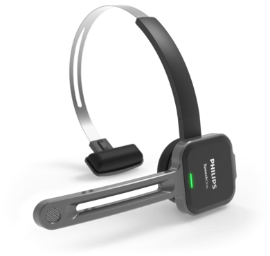 SpeechOne Wireless Dictation Headset incl. docking station and status light