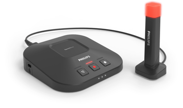SpeechOne Wireless Dictation Headset incl. docking station and status light